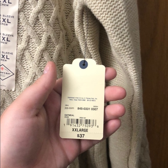 NWT Cream Sweater - Picture 5 of 10